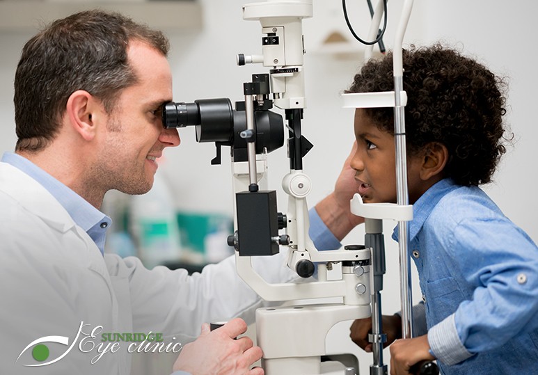 Sunridge Eye Clinic_Children Eye Exam